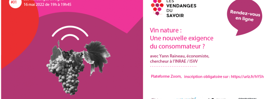 Vin et nature : 4 conférences à suivre en ligne